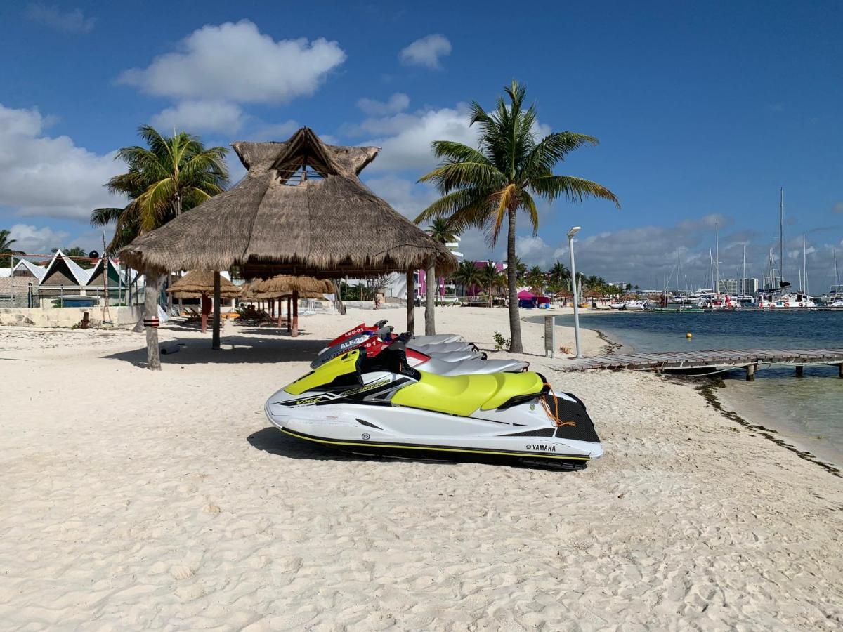 Apartamento Ocean View Aquamarina Cancún Exterior foto